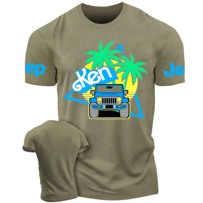 Off-Road Adventure Blue Vehicle Ken Jp T-Shirt 