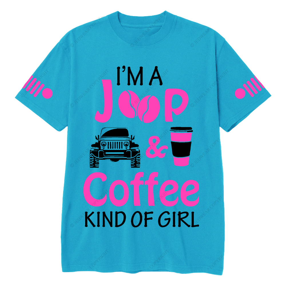 I’m A Car And Coffee Kind Of Girl Jp T-Shirt