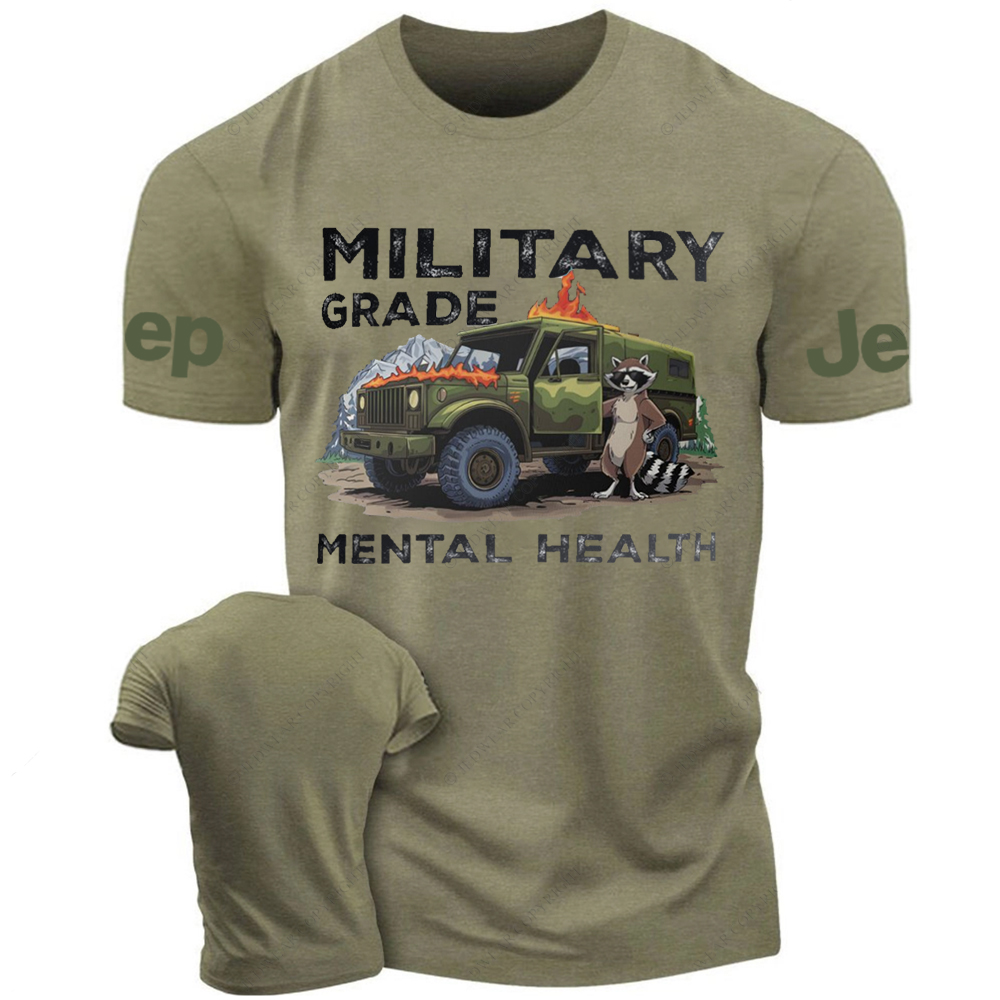 Military Grade Mental Health Jp T-Shirt 