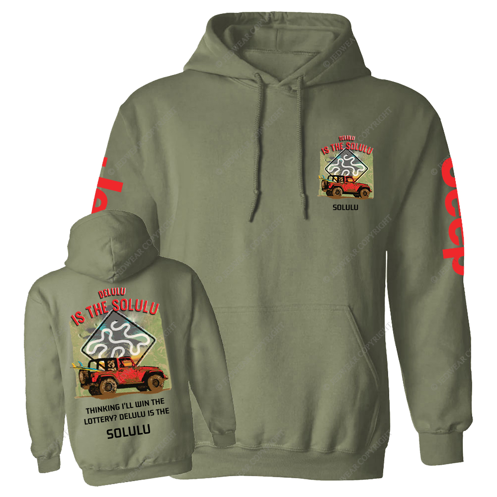  Delulu Is the Solulu Jp Casual Hoodie