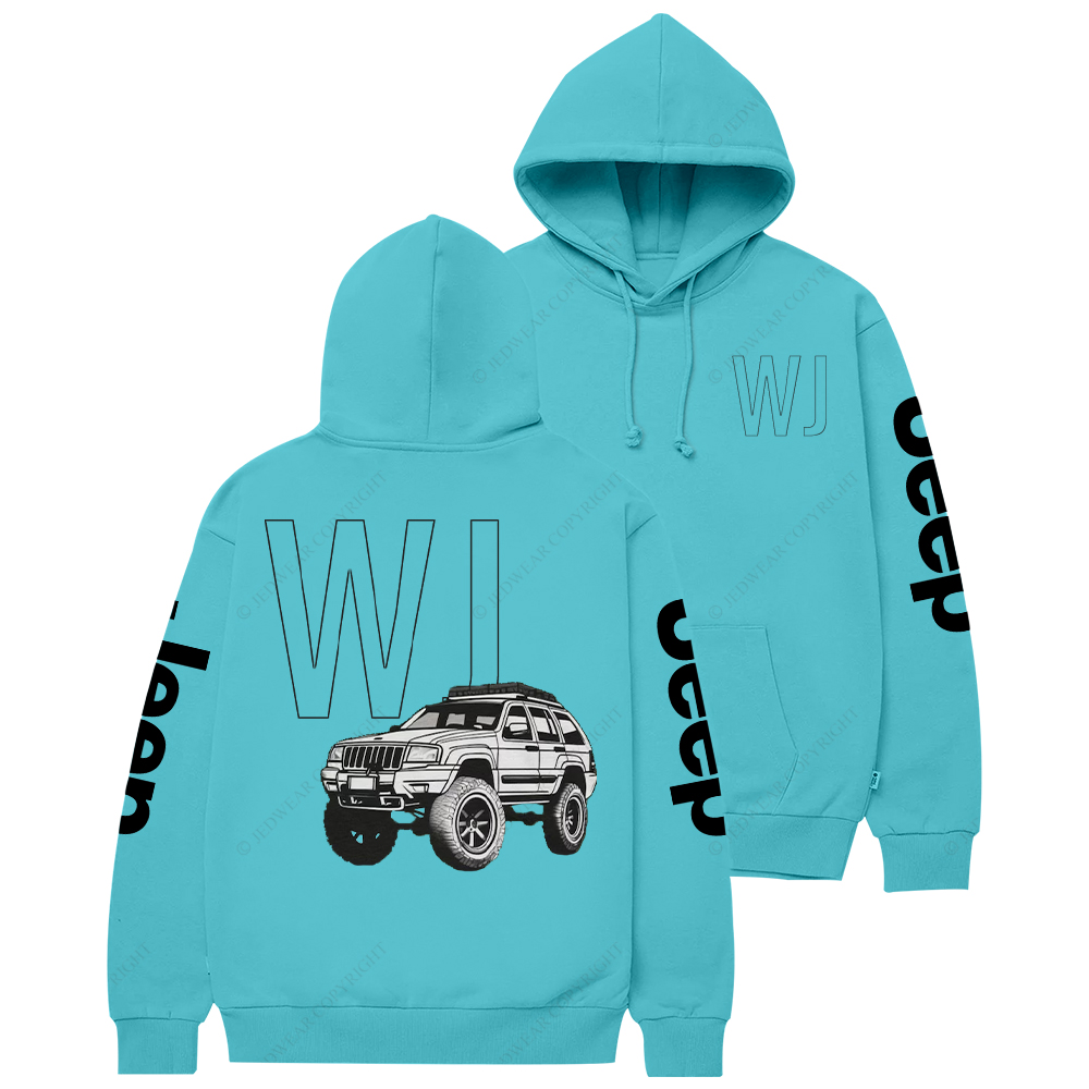 WJ Off-Road Adventure Vehicle Jp Casual Hoodie
