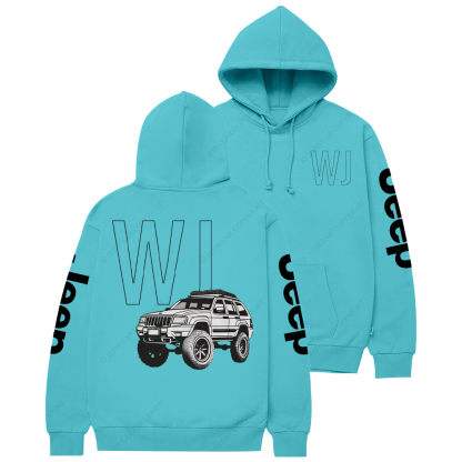 WJ Off-Road Adventure Vehicle Jp Casual Hoodie