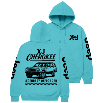 Cherokee XJ Cherokee Legendary Offroader Art Jp Casual Hoodie