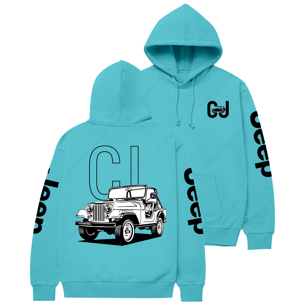 CJ  Offroad Art Jp Casual Hoodie