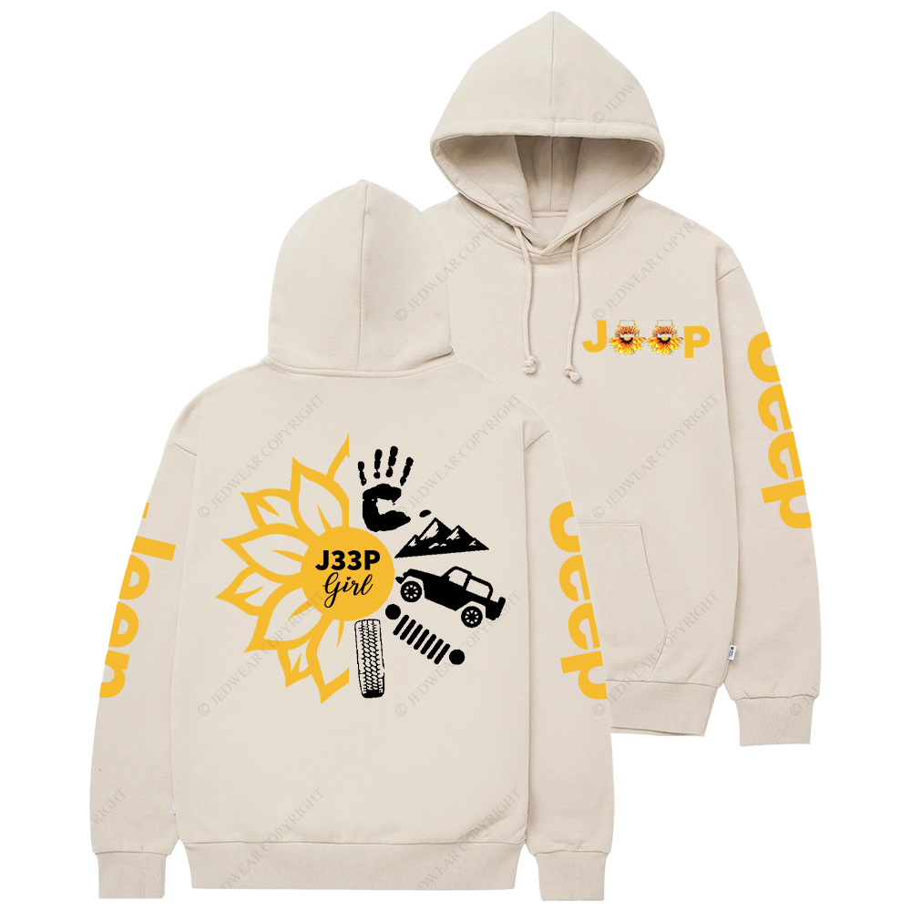 Sunflower Girl Jp Casual Hoodie