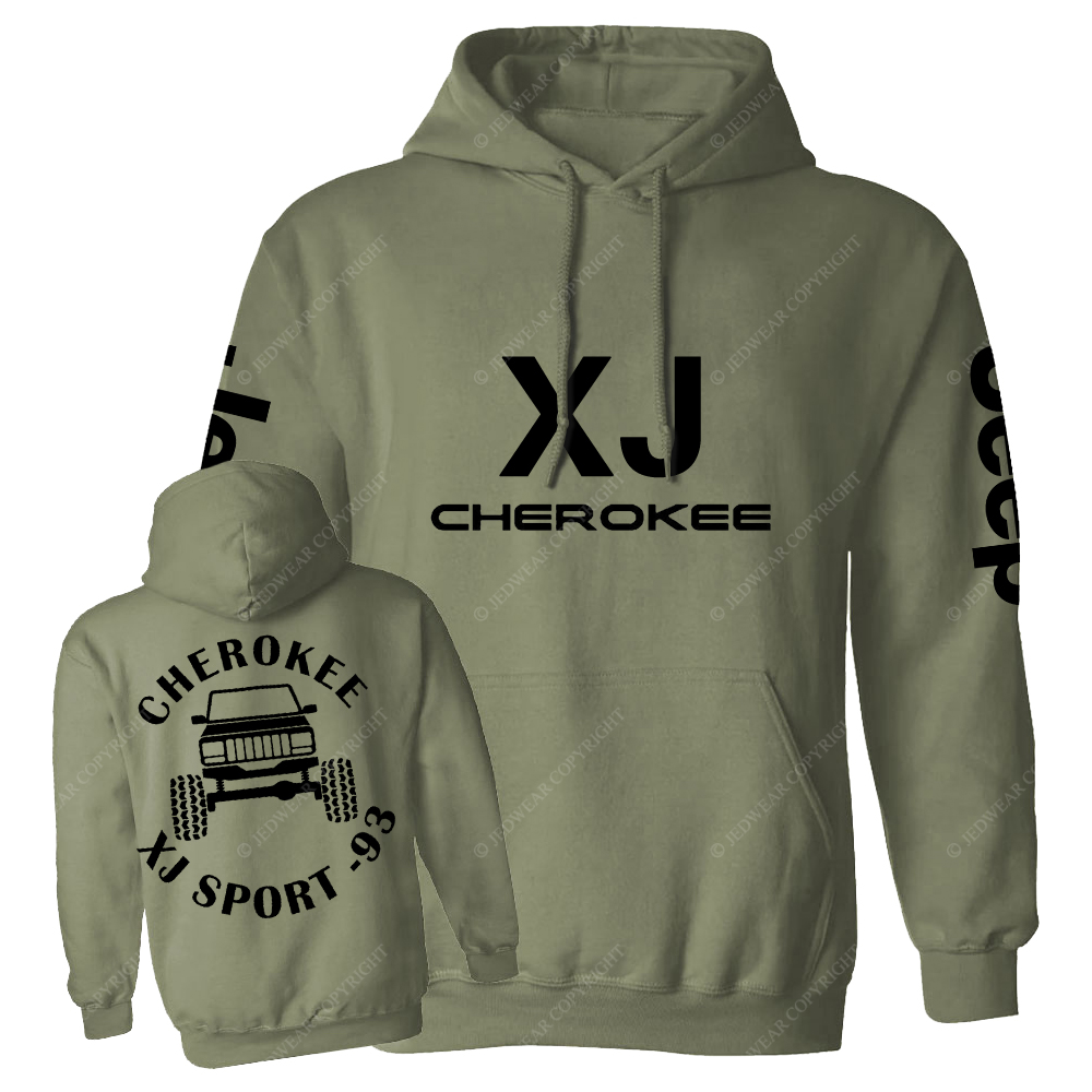 Cherokee XJ Sport 93 Jp Casual Hoodie