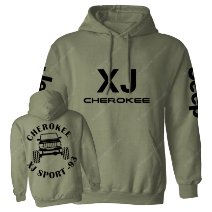 Cherokee XJ Sport 93 Jp Casual Hoodie