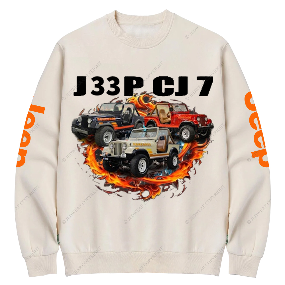 Rubicon CJ-7 Jp Crew Neck Sweatshirt