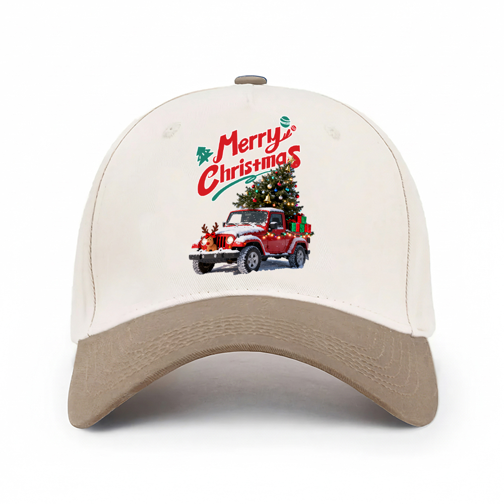 Merry Christmas Elk Gladiator Jp Trucker Hat