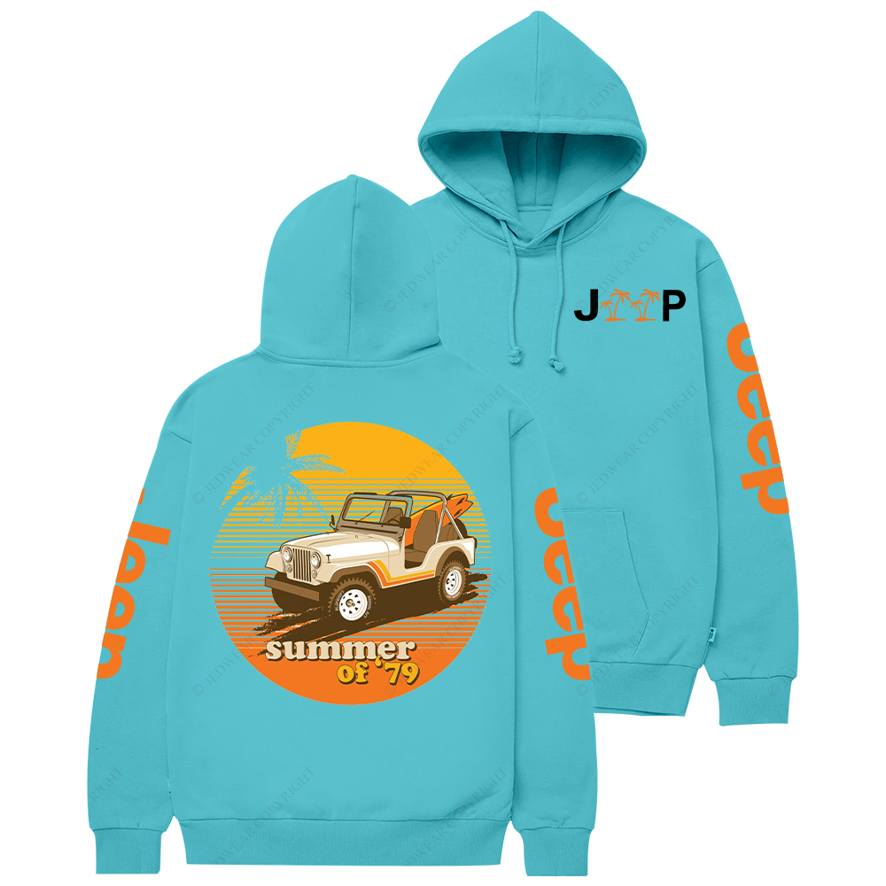 Summer Beach Surf Jp Casual Hoodie