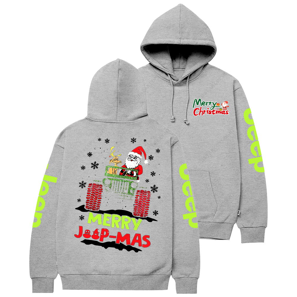 Merry Christmas Santa Claus Driving Jp Casual Hoodie