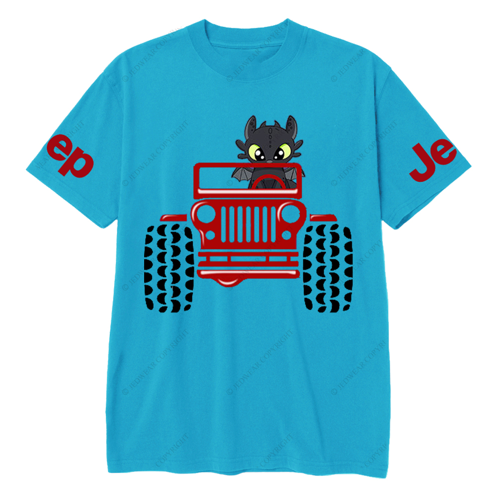  A Little Bat Is Driving A Car Jp T-Shirt 