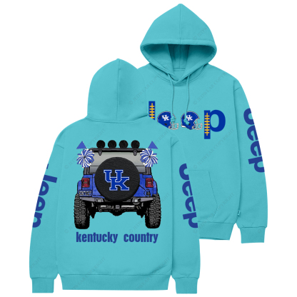 Kentucky Wildcat Country Jp Casual Hoodie