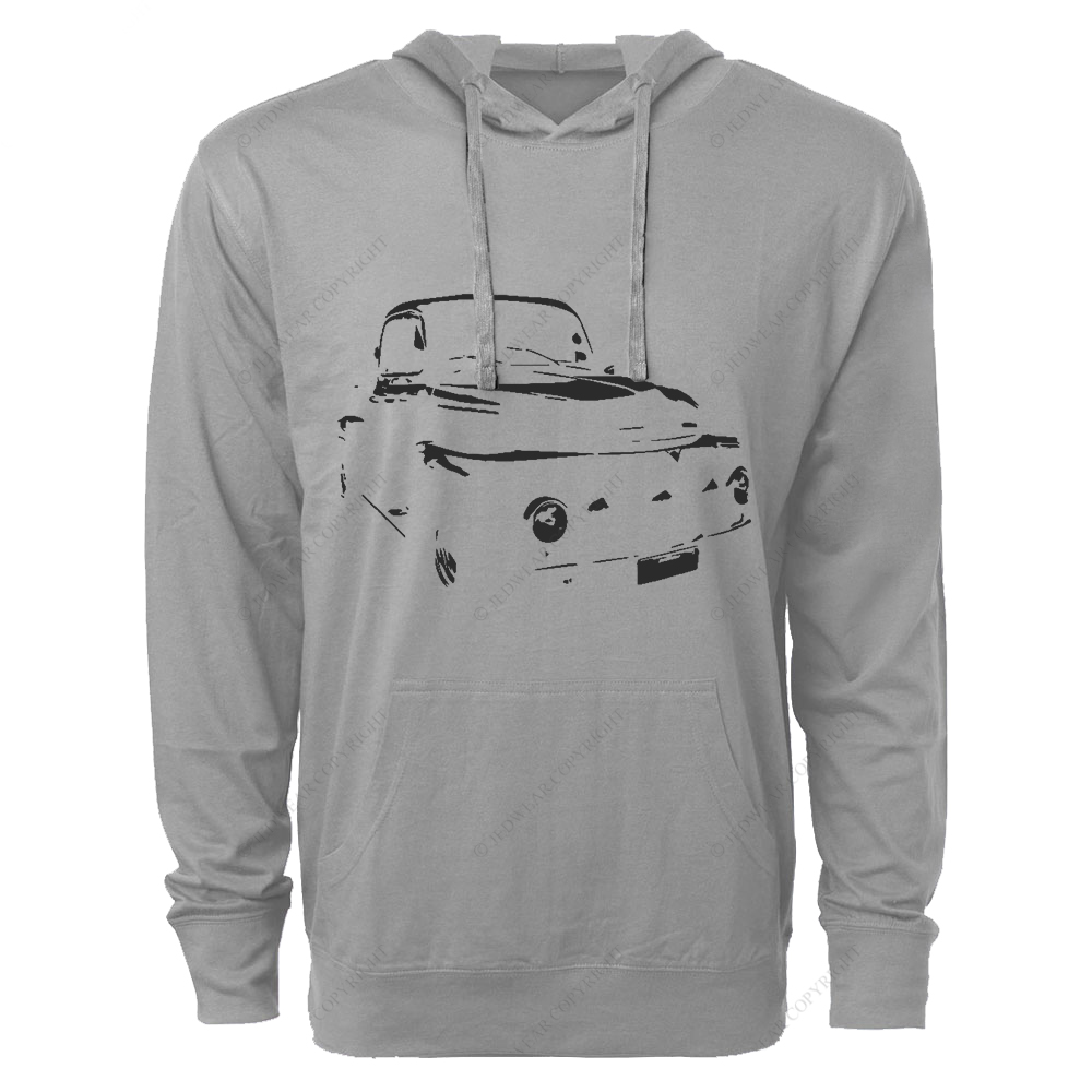1951 Black F1 Pickup Truck FJ Oversized Lightweight Hoodie   