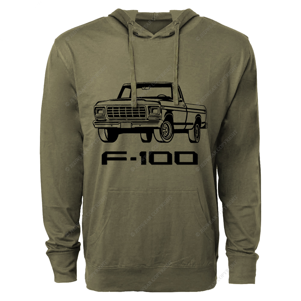 1979 Pickup F100 FJ Oversized Lightweight Hoodie   