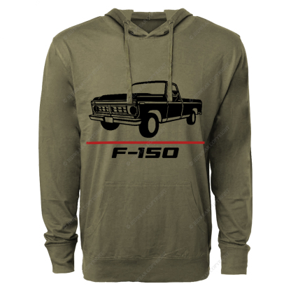  For F-150 1977 Truck Car FJ Oversized Lightweight Hoodie   