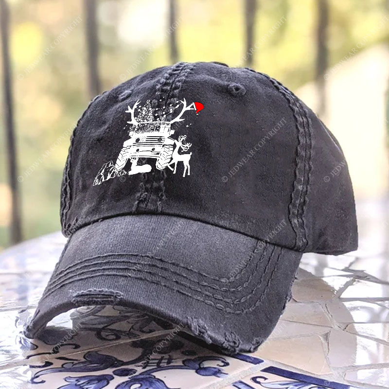 Christmas American Off Road 4x4 Car Jp Baseball Cap