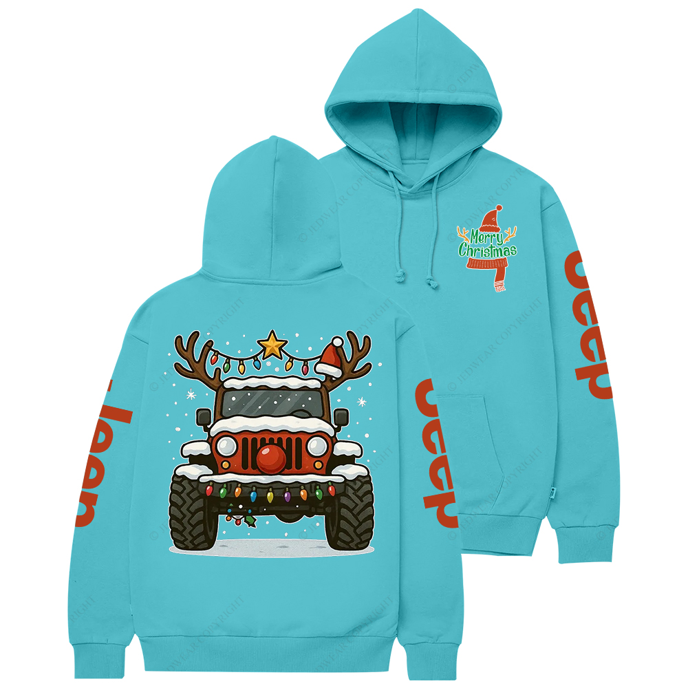 Off-Road Merry Christmas Jp Casual Hoodie
