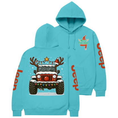 Off-Road Merry Christmas Jp Casual Hoodie
