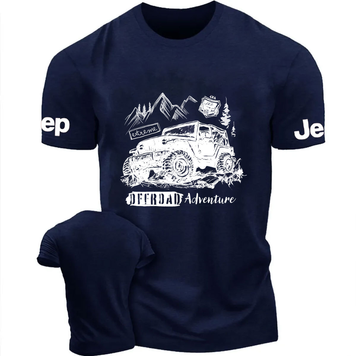Extream Off Road Adventure 4x4 Car Design T-Shirt
