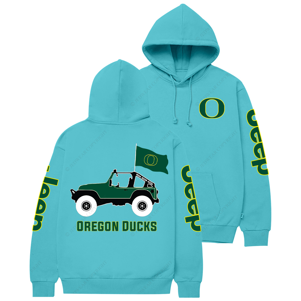 Oregon Ducks Football Jp Casual Hoodie