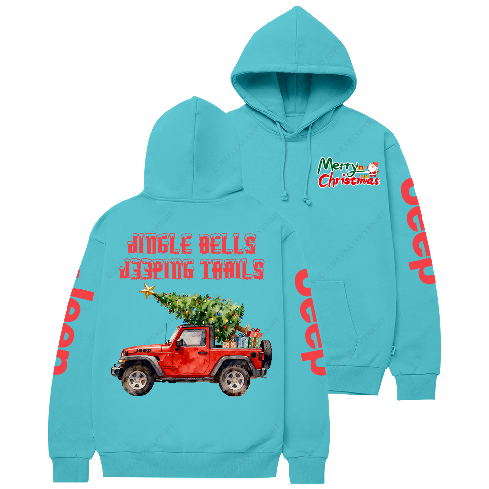 Jingle Bells J33ping Trail Jp Casual Hoodie