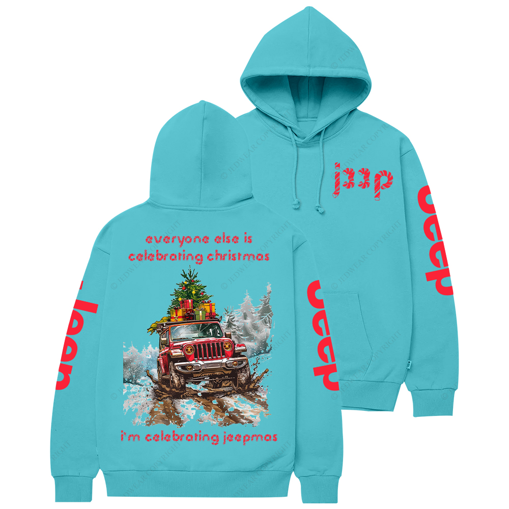Everyone Else Is Celebrating Christmas Jp Casual Hoodie