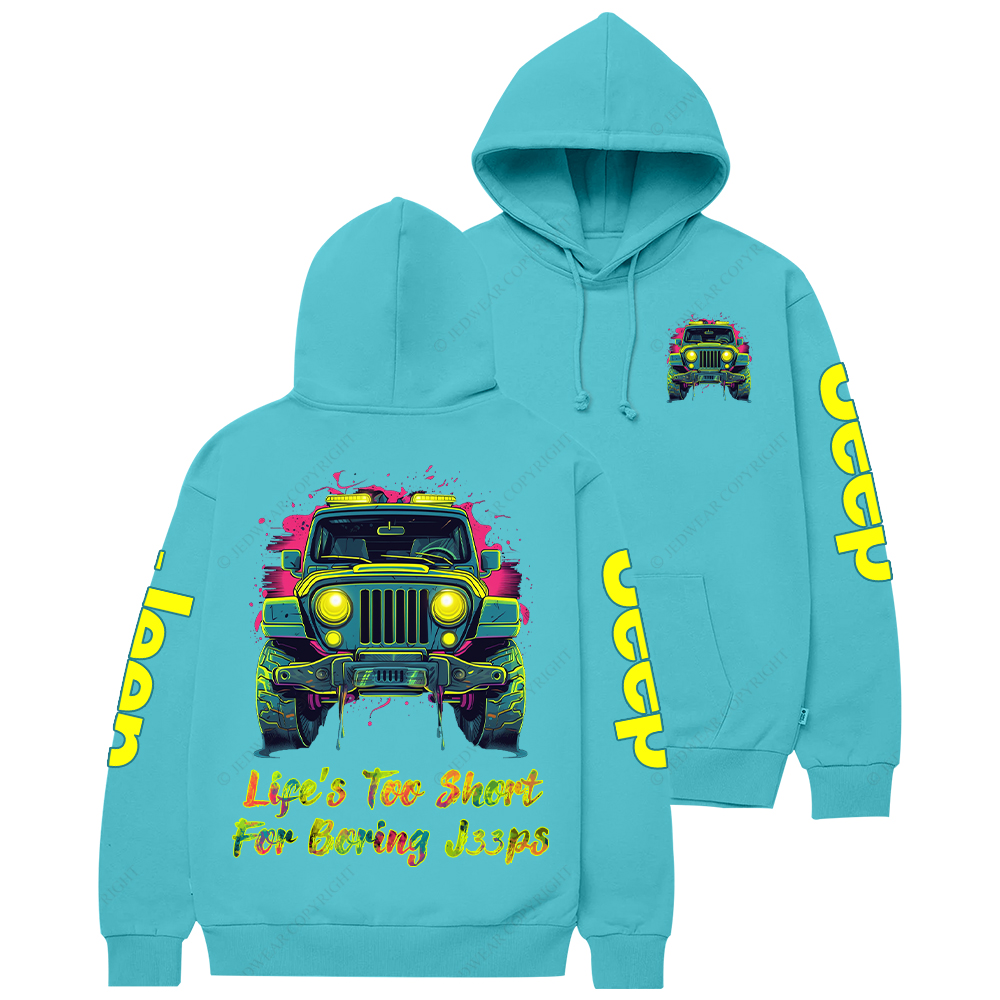 Colored Brush Graffiti Jp Casual Hoodie