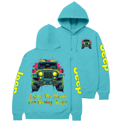 Colored Brush Graffiti Jp Casual Hoodie
