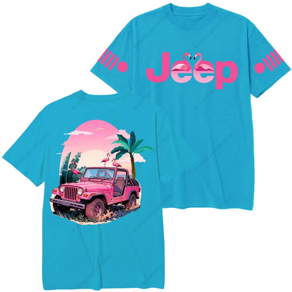 Pink Swan Flamingo Jp T-Shirt