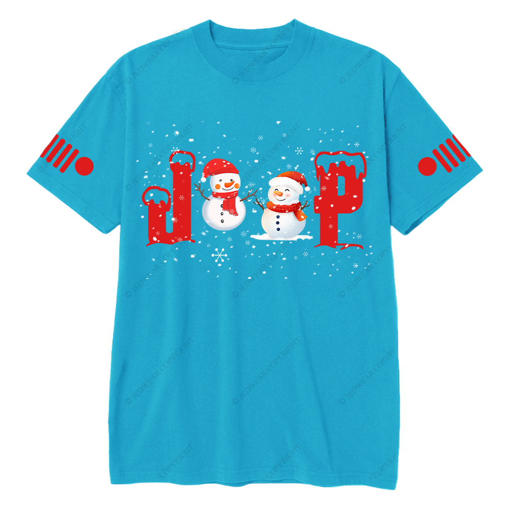Merry Christmas Snowman Jp T-Shirt