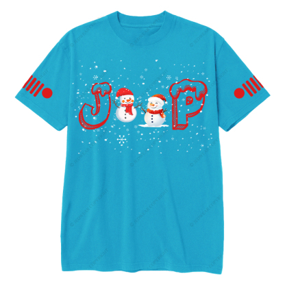 Merry Christmas Snowman Jp T-Shirt
