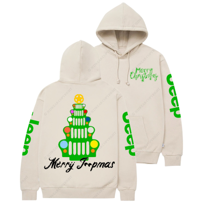 Merry Christmas Tree Jp Casual Hoodie