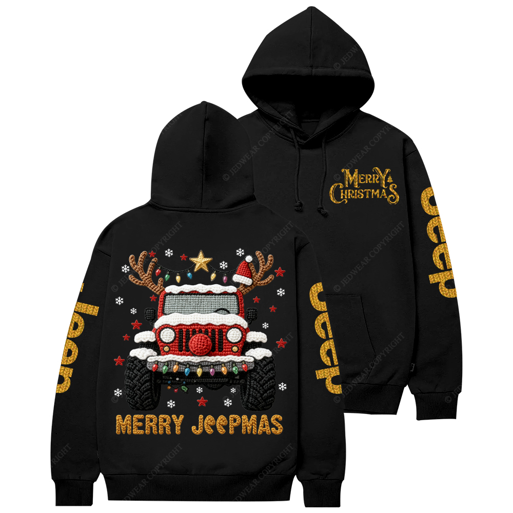 Yarn Merry Christmas Jp Casual Hoodie