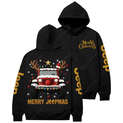 Yarn Merry Christmas Jp Casual Hoodie