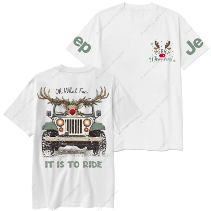 Oh What Fun It Is To Ride Jp T-Shirt