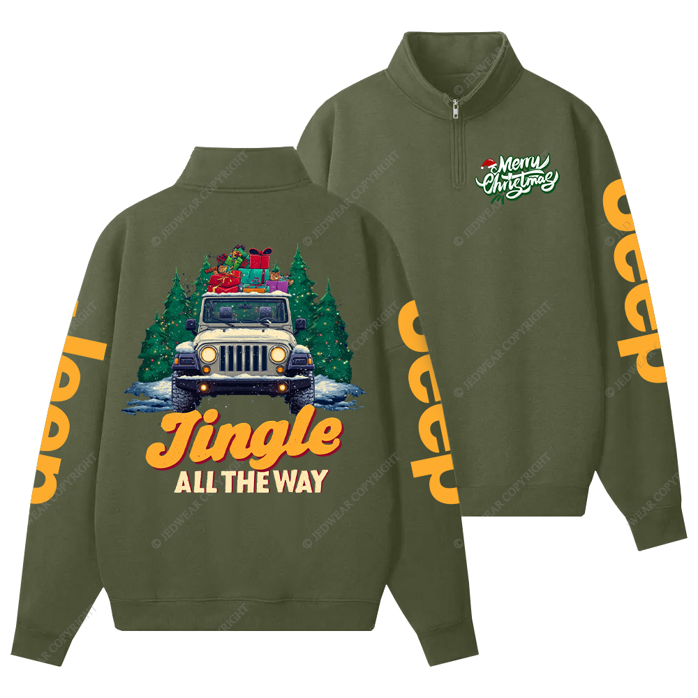 Jingle All The Way Jp Half-Zip Jacket Sweatshirt