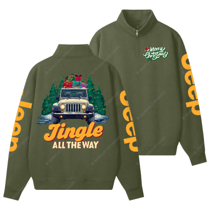 Jingle All The Way Jp Half-Zip Jacket Sweatshirt