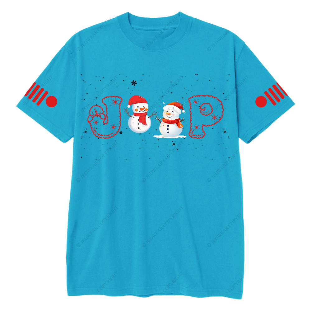 Merry Christmas Snowman Jp T-Shirt