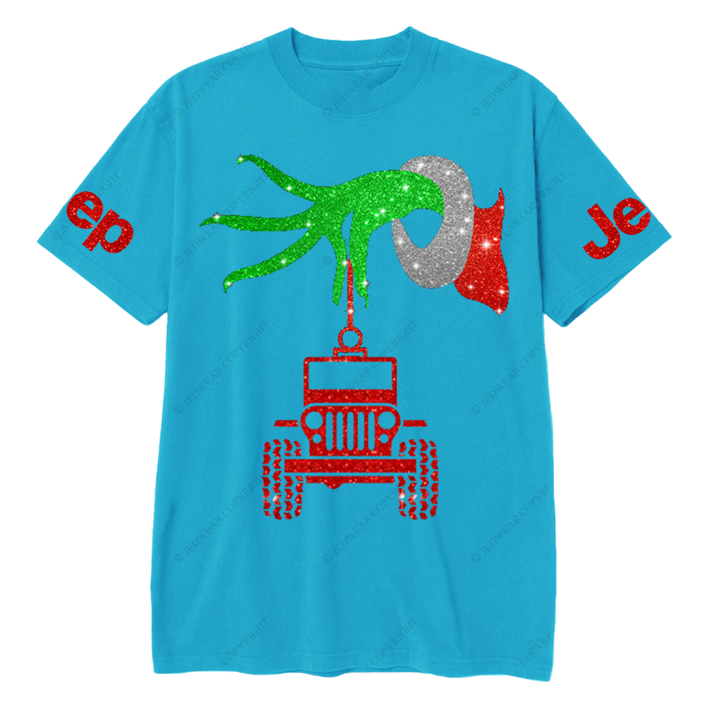 Bling Merry Christmas Car Jp T-Shirt