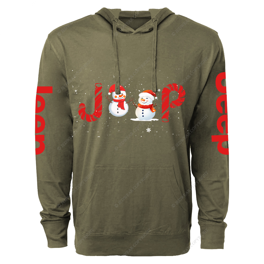 Merry Christmas Jp Oversized Lightweight Hoodie   