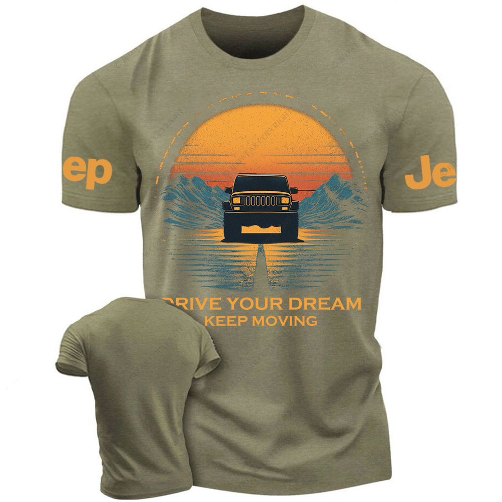 Drive Your Dream Keep Moving Jp T-Shirt