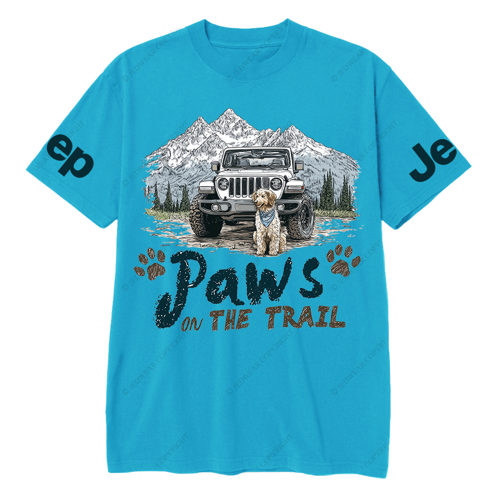 Paws On The Trail Jp T-Shirt
