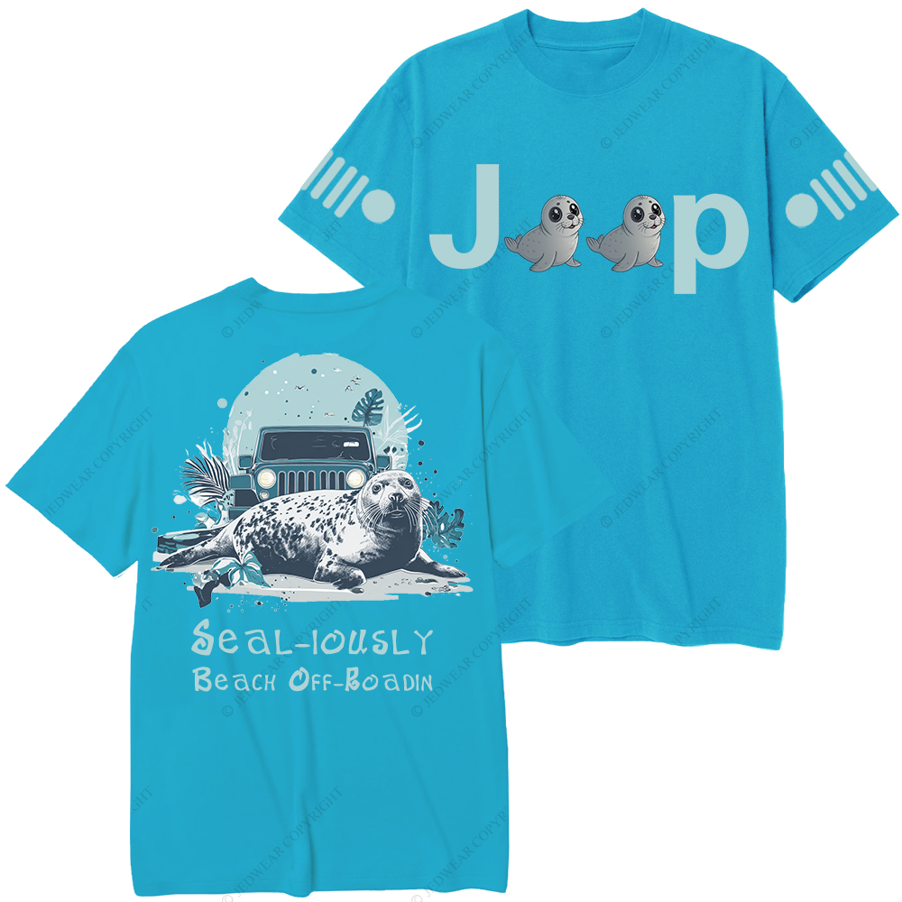 Seal-iously Beach Off-Roadin Jp T-Shirt