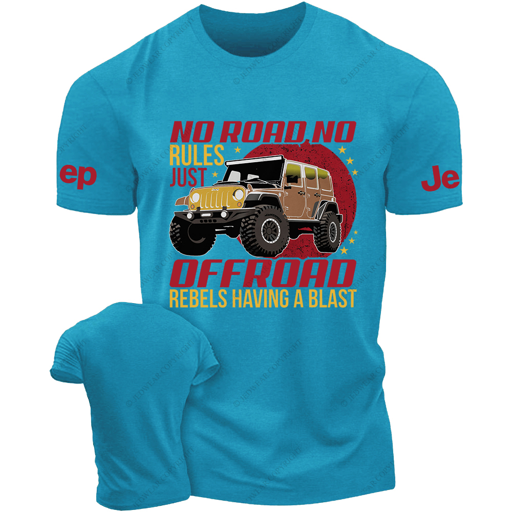 NO Road No Rules Just Off-Road  JP T-Shirt