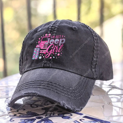 Rhinestone Pink Bling Car Jp Baseball Cap