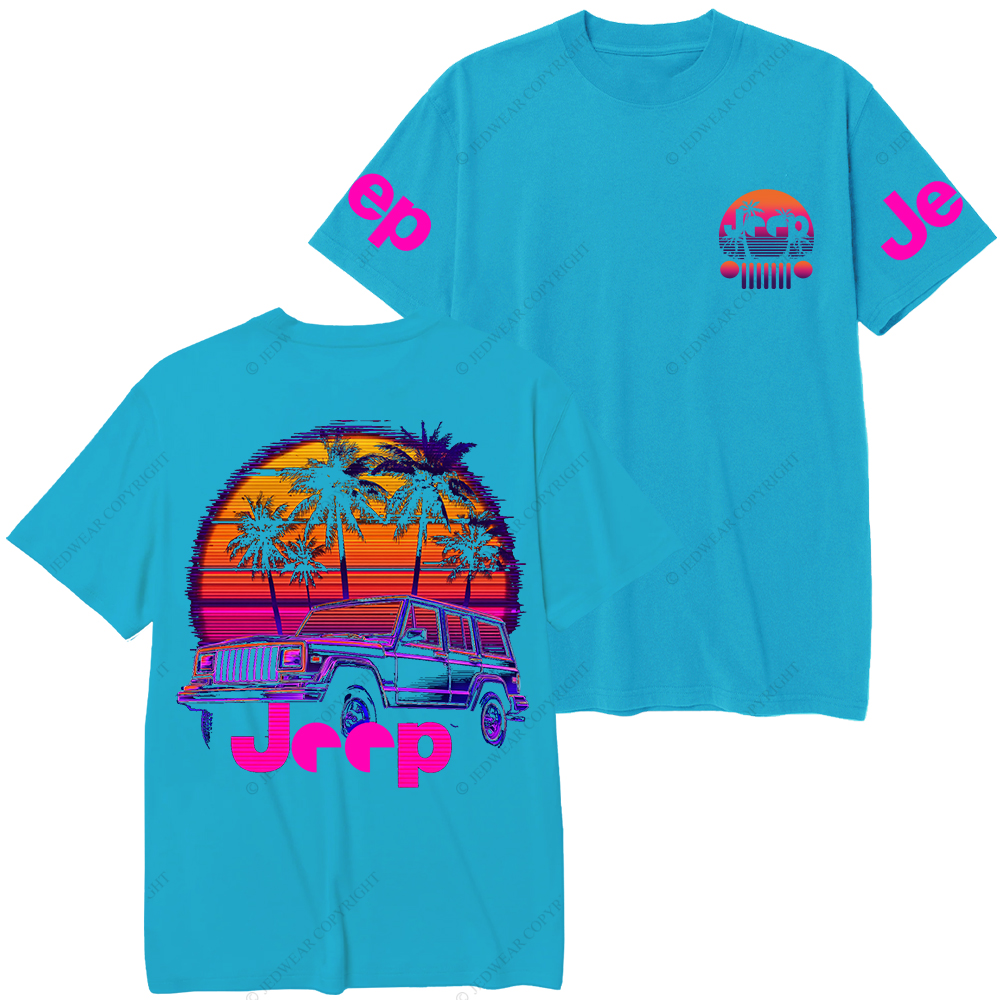 Palm Trees Beach Jp T-Shirt