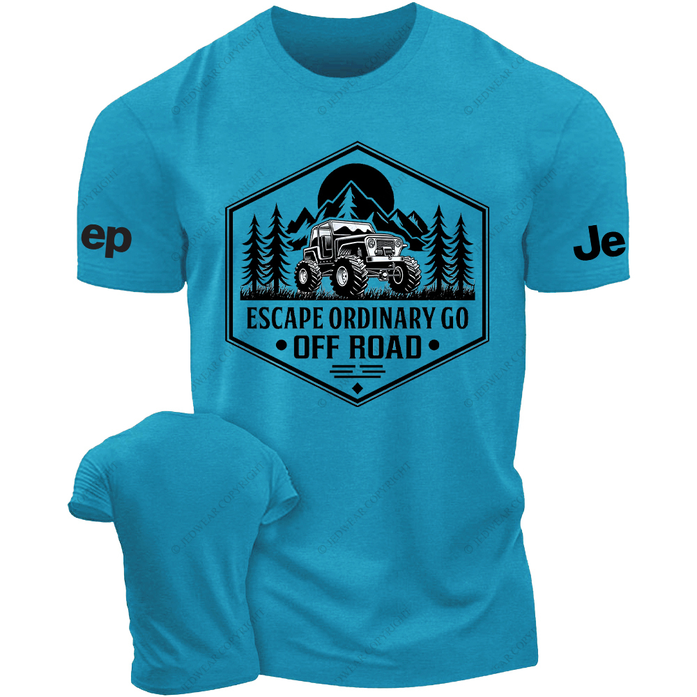 Escape Ordinary Go Off-Road Mountain Tree JP T-Shirt