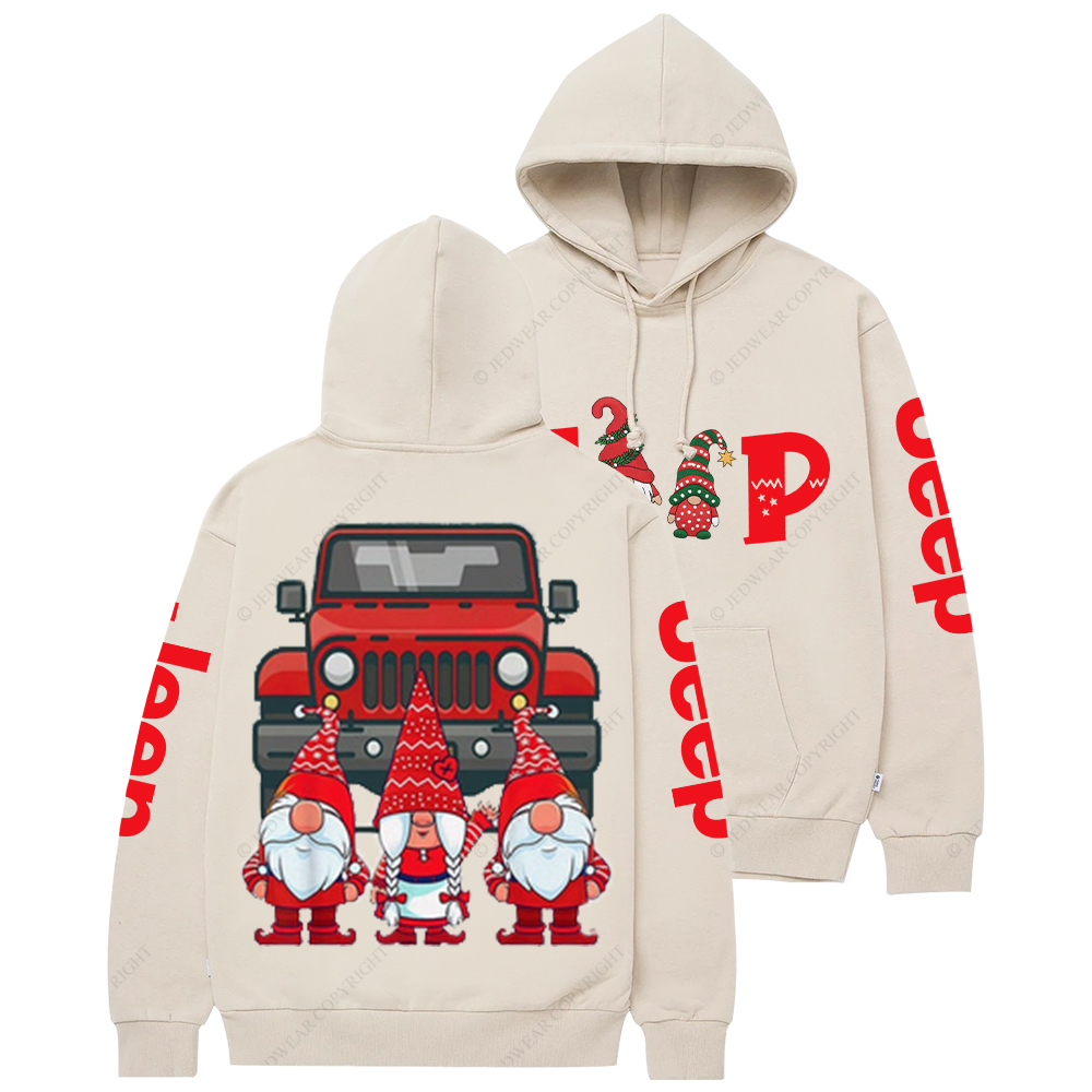 Christmas Gnomes Star Jp Casual Hoodie
