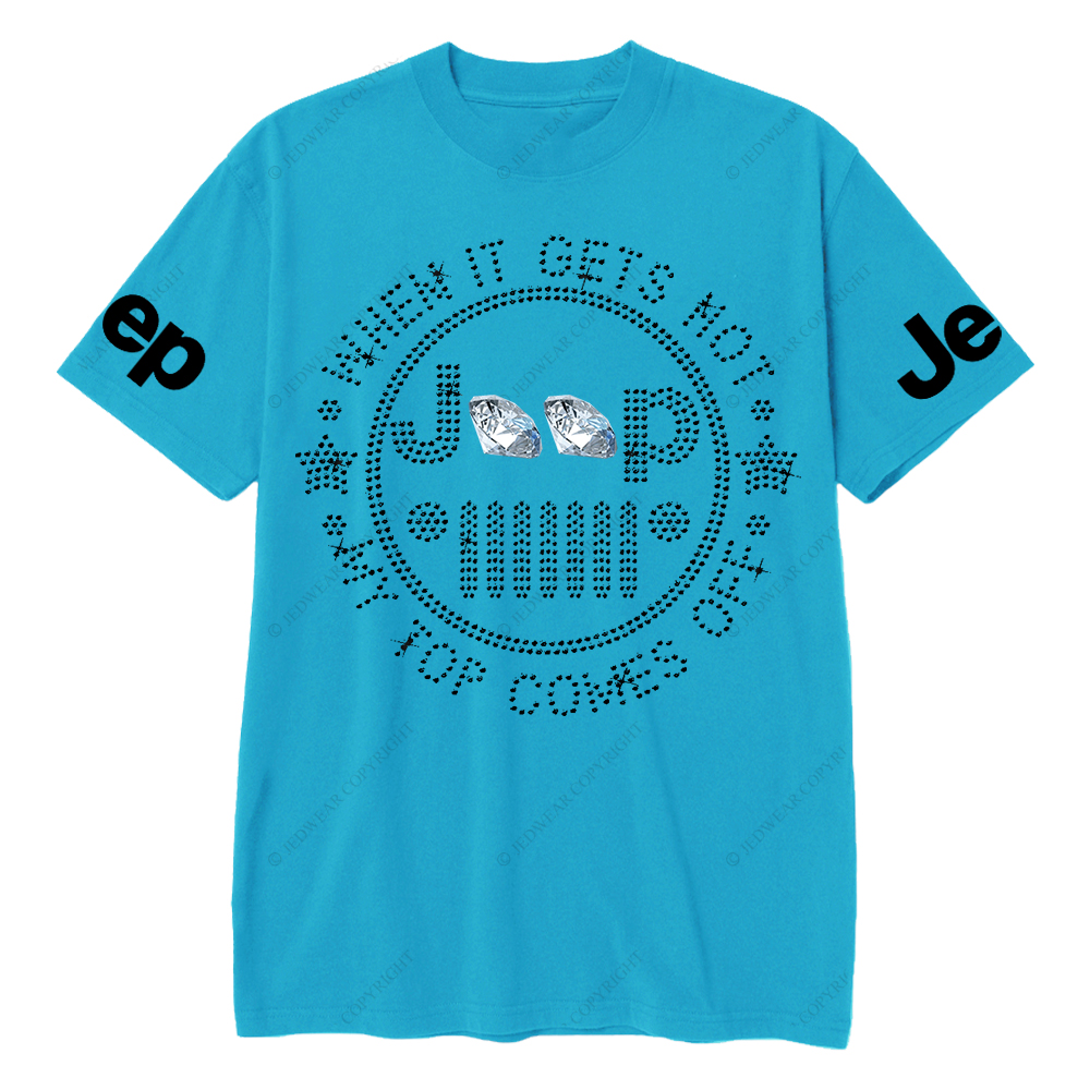  Bling When It Gets Not My Top Comes Off Jp T-Shirt